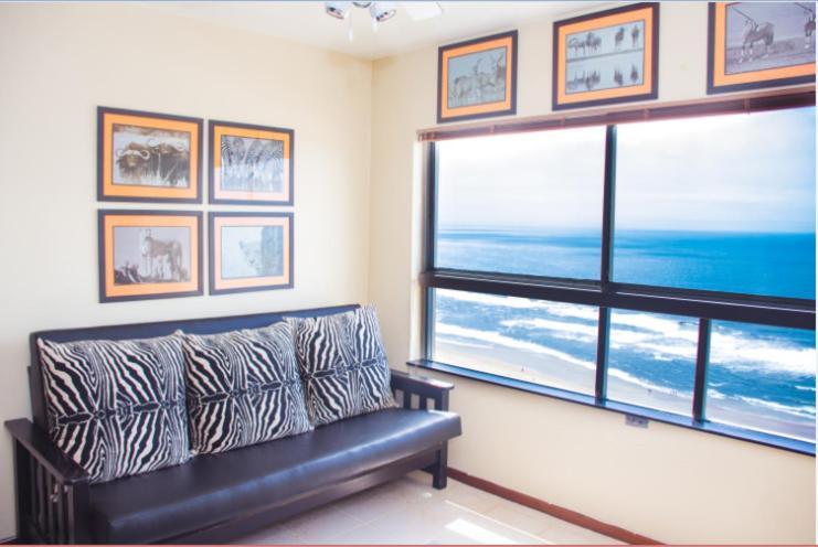 High Tide Beach Condo Durban Bagian luar foto